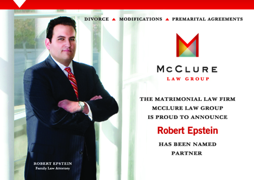 Robert Epstein named Partner of McClure Law Group